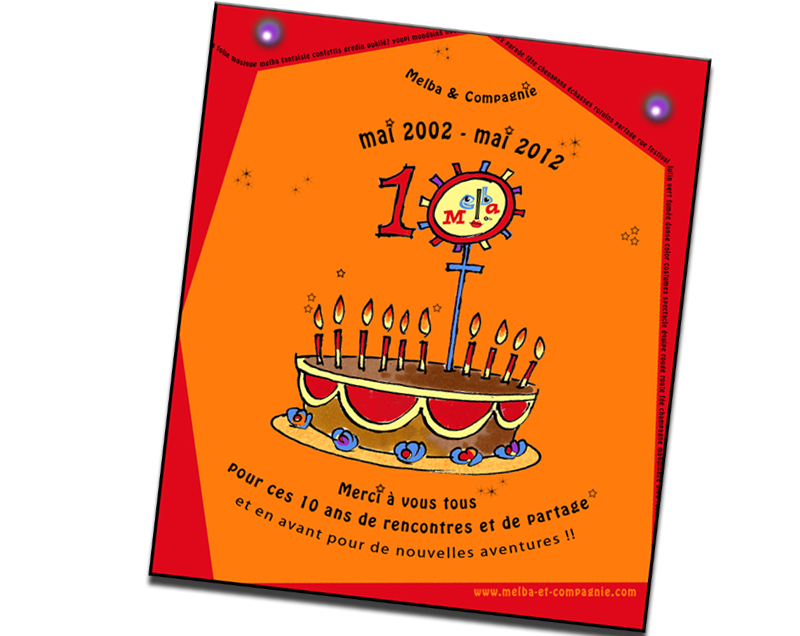 Carte 10 ans